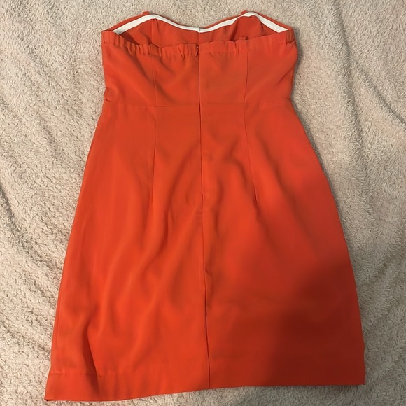 Peach orange mini sundress - Picture 4 of 5
